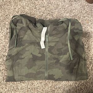 Lululemon Camo Hoodie Zip Up